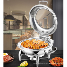 Hotel Restaurant Stainless Steel Chafing Food Warmer Dish Buffet Set Soup Stove